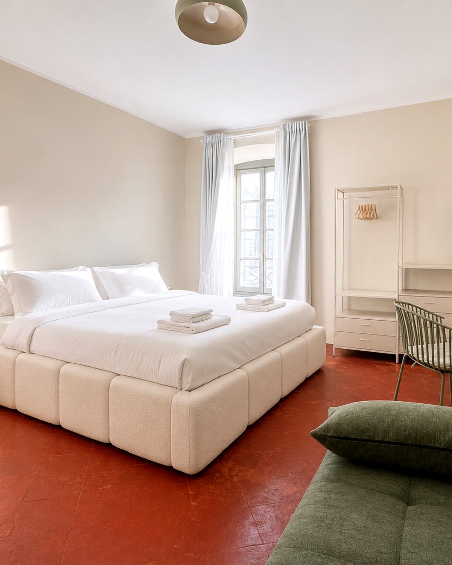 Borgo Suites, suite con pavimento in cotto